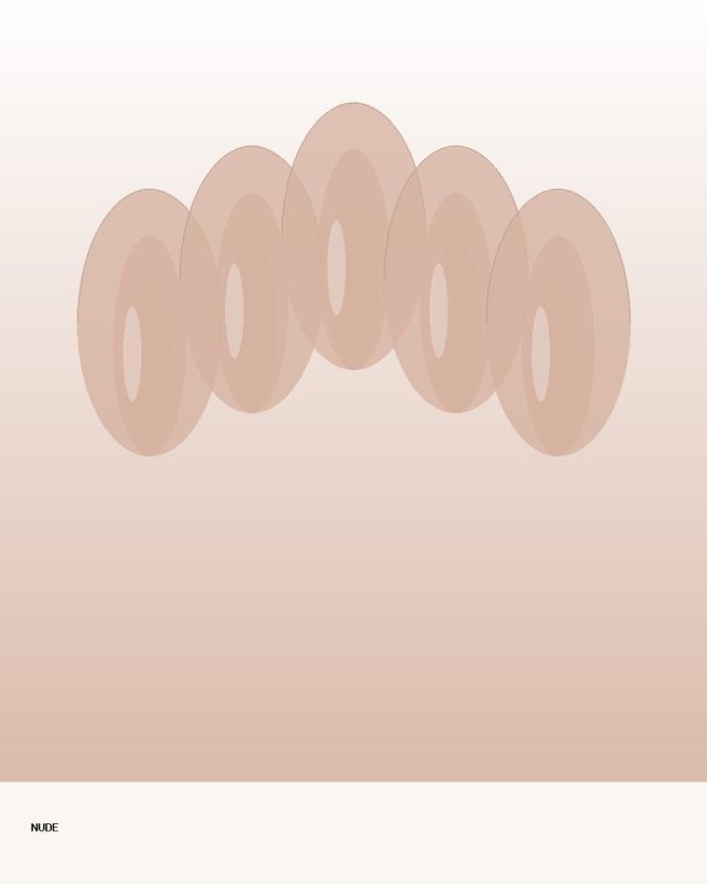 Nude Satin Press-On Set -24 pcs