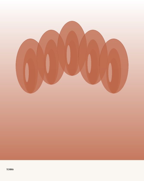 Terracotta Matte Press-On Set