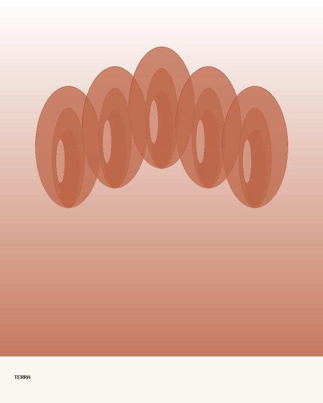 Terracotta Matte Press-On Set