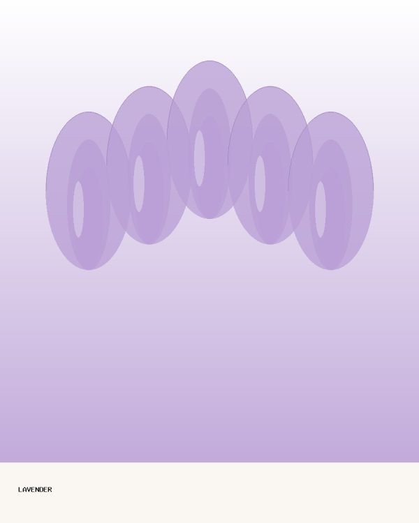 Lavender Holographic Press-On Set